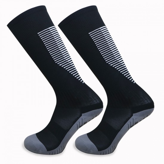 Professional fencing socks, children's and adult competition training fencing equipment, thickened sweat-wicking, non-slip sports socks with a towel sole.