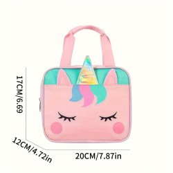 Feihong cross-border children's backpack, elementary school rainbow school bag, children's backpack, lightweight and casual travel backpack.