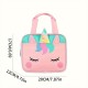 Feihong cross-border children's backpack, elementary school rainbow school bag, children's backpack, lightweight and casual travel backpack.
