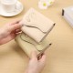 New short women's wallet, embroidered leaf hardware pattern, multifunctional, large capacity coin purse, student wallet New short women's wallet, embroidered leaf hardware pattern, multifunctional, large capacity coin purse, student wallet