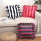 Cross-border ins Korean striped Dutch velvet ruffled skirt pillow, home fabric American sofa decorative pillow cover Cross-border ins Korean striped Dutch velvet ruffled skirt pillow, home fabric American sofa decorative pillow cover