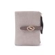 New women's short wallet, European and American style, simple, PU zippered and clasp, foldable clutch, student coin purse wholesale.