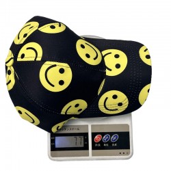 Cross-border Cotton New Smiley Face Baseball Cap, Outdoor Personalized Round Face Baseball Cap, Sun Visor Cartoon Cap