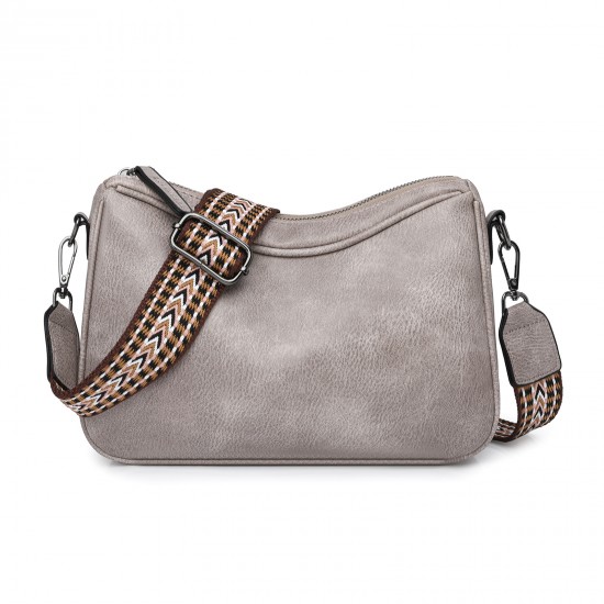 2025 new simple and stylish pillow bags, single-shoulder wide-strap crossbody bags, stylish solid color designs