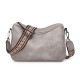 2025 new simple and stylish pillow bags, single-shoulder wide-strap crossbody bags, stylish solid color designs