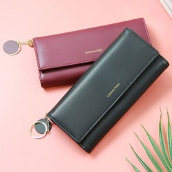 2024 Popular Cross-border Women's Clutch Wallet, Small Fresh Multifunctional Student Wallet