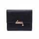 New Lovebu women's short wallet, Japanese-Korean style, simple, foldable, multifunctional card holder, student coin purse, in stock for wholesale.