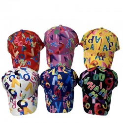 Women's peaked caps, new spring and summer styles, Japanese and Korean-style, flattering small sun hats, colorful lettered baseball caps for women.