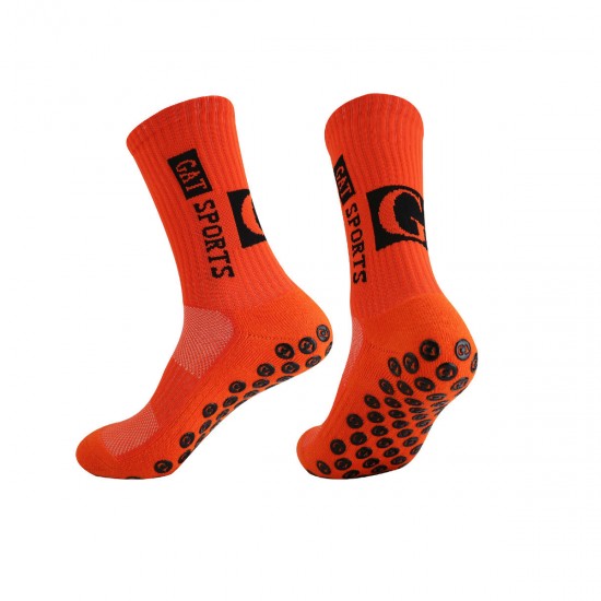 Sports socks, mid-calf rubberized non-slip socks, calf socks, shin guards, and training socks