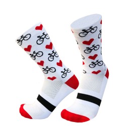 New autumn/winter women's socks, Amazon Ghost Trend socks, Instagram pumpkin socks, heart-shaped mid-calf socks for baby sports.