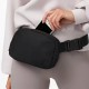 Cross-border Lulu-style waist bag, nylon waterproof chest bag, messenger bag, outdoor sports and running crossbody waist bag for men and women Cross-border Lulu-style waist bag, nylon waterproof chest bag, messenger bag, outdoor sports and running crossbody waist bag for men and women