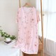 Women's nightgown, pure cotton gauze suspender bath skirt, thin summer mid-length loungewear, soft and breathable. Women's nightgown, pure cotton gauze suspender bath skirt, thin summer mid-length loungewear, soft and breathable.