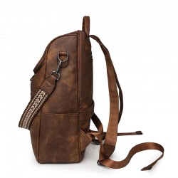 2025 New Casual PU Light Travel Backpack for Women, High-end, Fashionable, Versatile, Large Capacity, Wholesale Women's Backpack