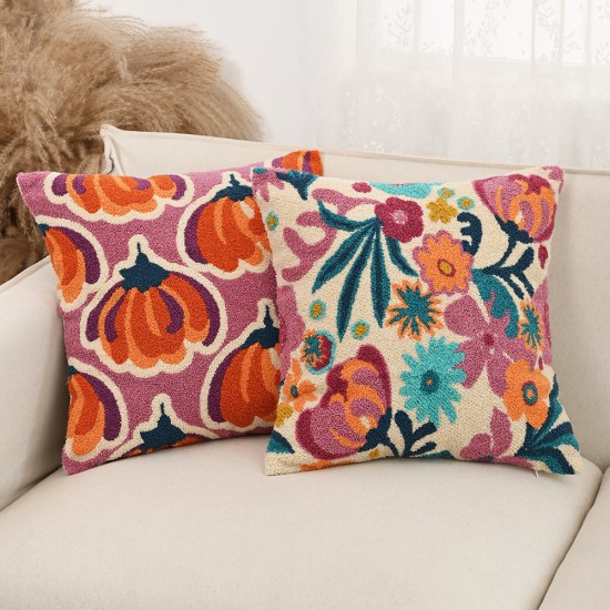 Cross-border British and Nordic INS style two-tone plaid boucle pillow for living room sofa and office lumbar support pillow covers Cross-border British and Nordic INS style two-tone plaid boucle pillow for living room sofa and office lumbar support pillow covers