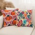 Cross-border British and Nordic INS style two-tone plaid boucle pillow for living room sofa and office lumbar support pillow covers