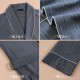 New autumn and winter coral fleece pajamas for men and women, thickened fleece couple's nightgown with pants for winter warmth.