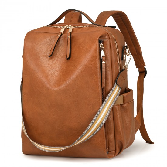 New women's retro backpack, multifunctional PU fashion women's bag, travel backpack wholesale New women's retro backpack, multifunctional PU fashion women's bag, travel backpack wholesale