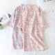 Women's thickened warm flannel pajamas, Japanese solid color coral fleece, autumn and winter lounge pants, loose and warm