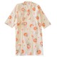 Women's cotton double-layer gauze pajamas, round neck, long sleeves, thin, spring, summer, and autumn, loose, thin loungewear set. Women's cotton double-layer gauze pajamas, round neck, long sleeves, thin, spring, summer, and autumn, loose, thin loungewear set.