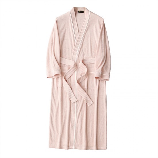 New Men's and Women's Towel Bathrobe Long Sleeve Absorbent Quick-Drying Summer Style New Men's and Women's Towel Bathrobe Long Sleeve Absorbent Quick-Drying Summer Style