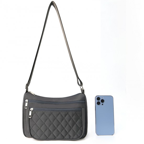 Feihong cross-border lettered cosmetic bag, seersucker two-piece travel storage bag, large-capacity portable cosmetic and toiletries bag