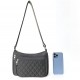 Feihong cross-border lettered cosmetic bag, seersucker two-piece travel storage bag, large-capacity portable cosmetic and toiletries bag