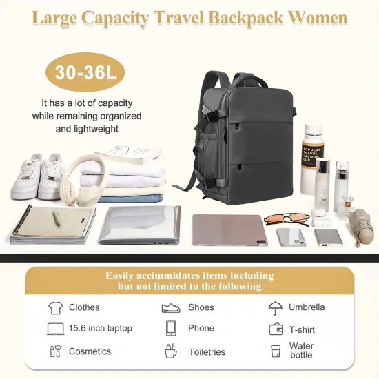 Feihong Amazon cross-border travel backpack, large-capacity, multi-functional backpack, school bag, travel bag, luggage bag