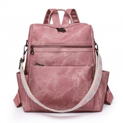 Cute women's backpack, lightweight women's retro backpack, large-capacity, casual travel dual-purpose shoulder bag
