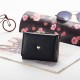 New Women's Short Wallet, Korean Student Style, Cute Mini Folding Wallet with Multiple Card Slots