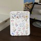 Homemade retro French spring flower makeup mirror, portable folding mirror, desktop flower vanity mirror. Homemade retro French spring flower makeup mirror, portable folding mirror, desktop flower vanity mirror.