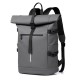 2025 new trendy roll-up bag, men's commuter shoulder bag, trendy single-shoulder commuter large capacity backpack
