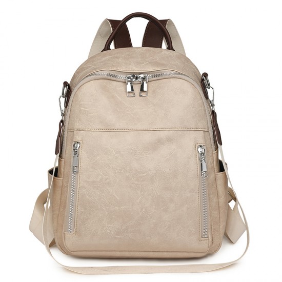 2025 New Nylon Oxford Backpack, Women's Backpack, Waterproof, Short-Term Travel, Lightweight, Dual-Use, Casual Bag with Multiple Pockets