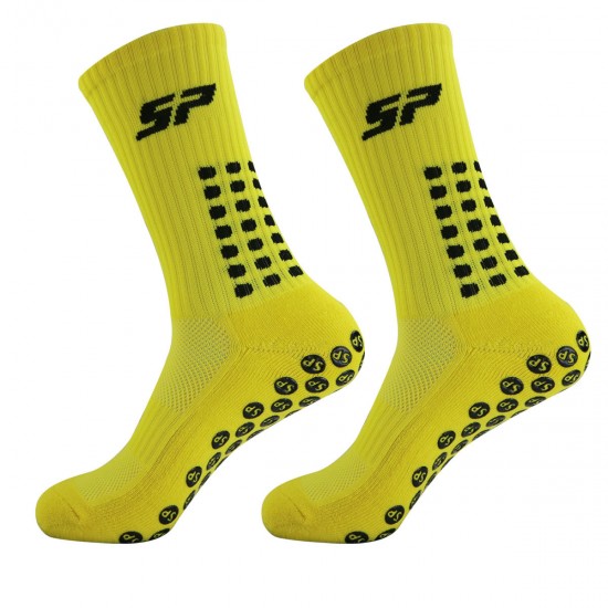 Mid-calf non-slip soccer socks with a terry sole and thickened sports socks, non-slip and deodorizing, sweat-wicking training socks Mid-calf non-slip soccer socks with a terry sole and thickened sports socks, non-slip and deodorizing, sweat-wicking training socks