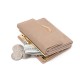 New Short Wallet, Women's Refreshing Japanese and Korean-style leaf-printed hardware buckle multifunctional card and coin purse New Short Wallet, Women's Refreshing Japanese and Korean-style leaf-printed hardware buckle multifunctional card and coin purse