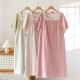 Men's summer pajamas, pure cotton double-layer gauze short-sleeved shorts, thin, solid-color, large-size home clothes set, can be worn outside Men's summer pajamas, pure cotton double-layer gauze short-sleeved shorts, thin, solid-color, large-size home clothes set, can be worn outside
