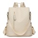 2025 New High-end Women's Backpack, Checkerboard Pattern, Casual, Versatile, Fashionable Travel backpack, dual-use shoulder bag