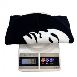 Cross-border Popular Fall/Winter Multicolor Instagram Portrait Pattern Y2K Knitted Hat, Popular European and American Hip-Hop Casual Outdoor Style