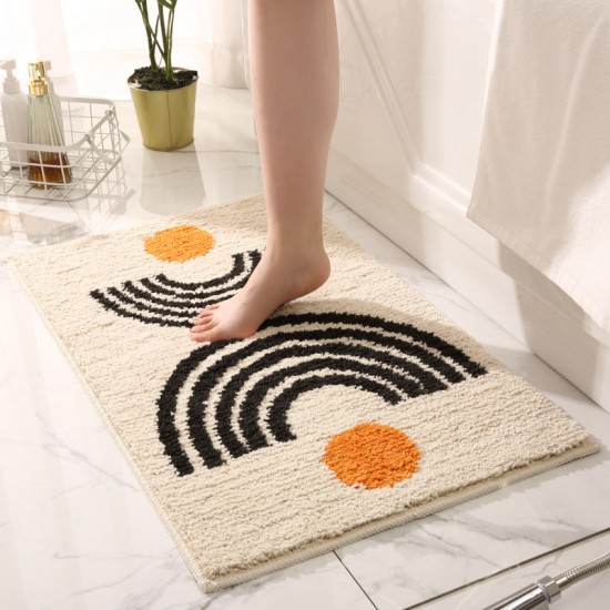 New minimalist bathroom entrance mat, absorbent mat, non-slip bathroom mat, entrance doormat. New minimalist bathroom entrance mat, absorbent mat, non-slip bathroom mat, entrance doormat.
