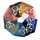 Women's Autumn/Winter New Style Butterfly Pattern Plush Jacquard Knitted Hat, European and American Trendy Warm Beanie with Large Head Circumference