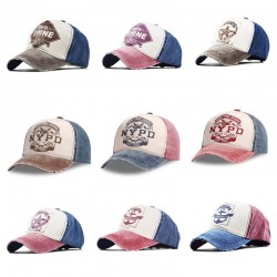 New Korean velvet plain solid color curved brim baseball caps for women, versatile autumn and winter couples' sun visors