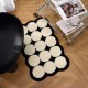 Entrance door mats, long bedroom bedside rugs, kitchen and bathroom non-slip absorbent mats for comfortable home use.