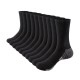 Thickened towel-soled sports socks for men and women for autumn and winter, mid-calf, non-slip, sweat-wicking, breathable, and odor-resistant.