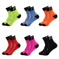 New men's and women's cycling socks, breathable outdoor basketball socks for foot protection, cycling and running, and sweat-wicking football socks
