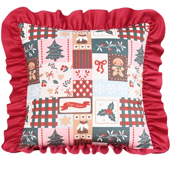 Cross-border Nordic Instagram 3D bow towel embroidered pillowcases, girly sofa, bedroom and living room decorative pillowcases Cross-border Nordic Instagram 3D bow towel embroidered pillowcases, girly sofa, bedroom and living room decorative pillowcases