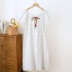 Summer pajamas for women, pure cotton double-layer gauze floral suspender shorts, thin, pure, sexy, soft two-piece loungewear set