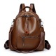 Stylish and elegant women's backpack, large-capacity fashionable diaper bag, autumn and winter versatile casual backpack
