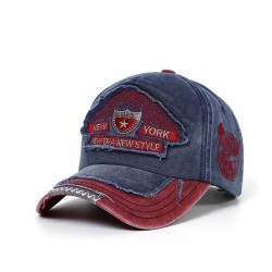 Angels 3D embroidered baseball caps, retro embroidered caps, washed and distressed sun visors.