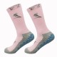Dop-coated mid-calf sports socks, non-slip, thickened, terry sole, and sweat-wicking cotton training socks, one-size-fits-all for adult football socks.