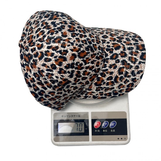 Cross-border Hats for Women: Spring/Summer Thin Leopard Print Baseball Hat, Casual and Versatile Baseball Hat, Personalized Hard Top Baseball Cap Cross-border Hats for Women: Spring/Summer Thin Leopard Print Baseball Hat, Casual and Versatile Baseball Hat, Personalized Hard Top Baseball Cap