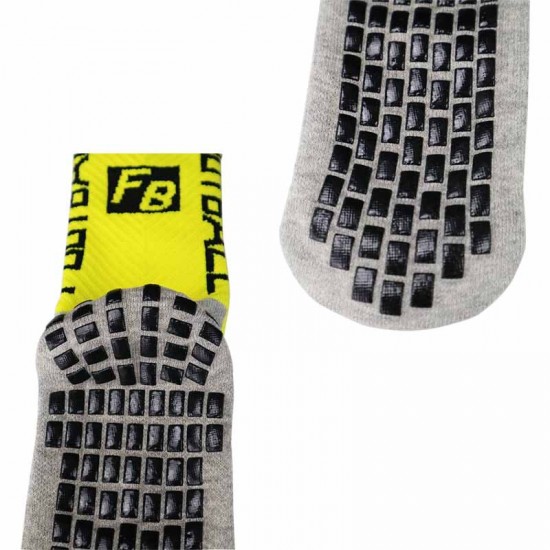Soccer socks, rubberized non-slip soccer socks, terry-soled non-slip rubberized soccer socks, outdoor sports socks, cycling socks.